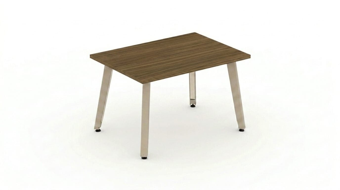 JVmoebel Couchtisch Wohnzimmertisch Couchtisch Holz Dekor mit Metallgestell Modern, Made in Europa