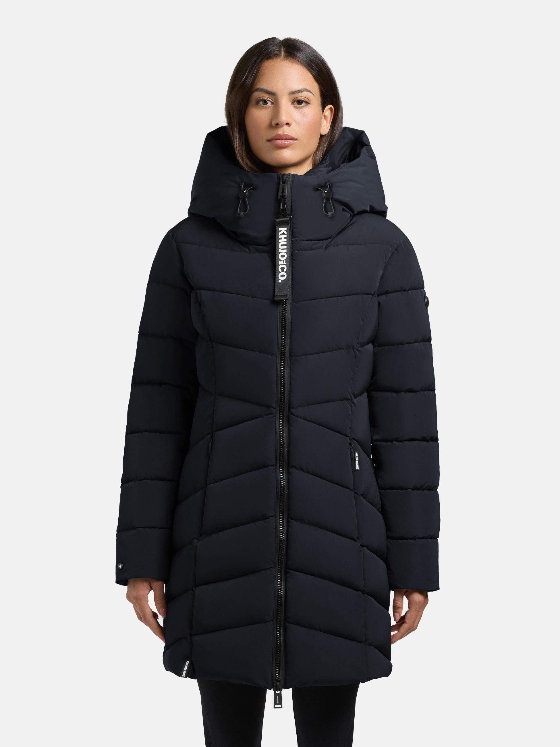 khujo Wintermantel Dier Winter Steppmantel mit Inlay und Kapuze günstig online kaufen