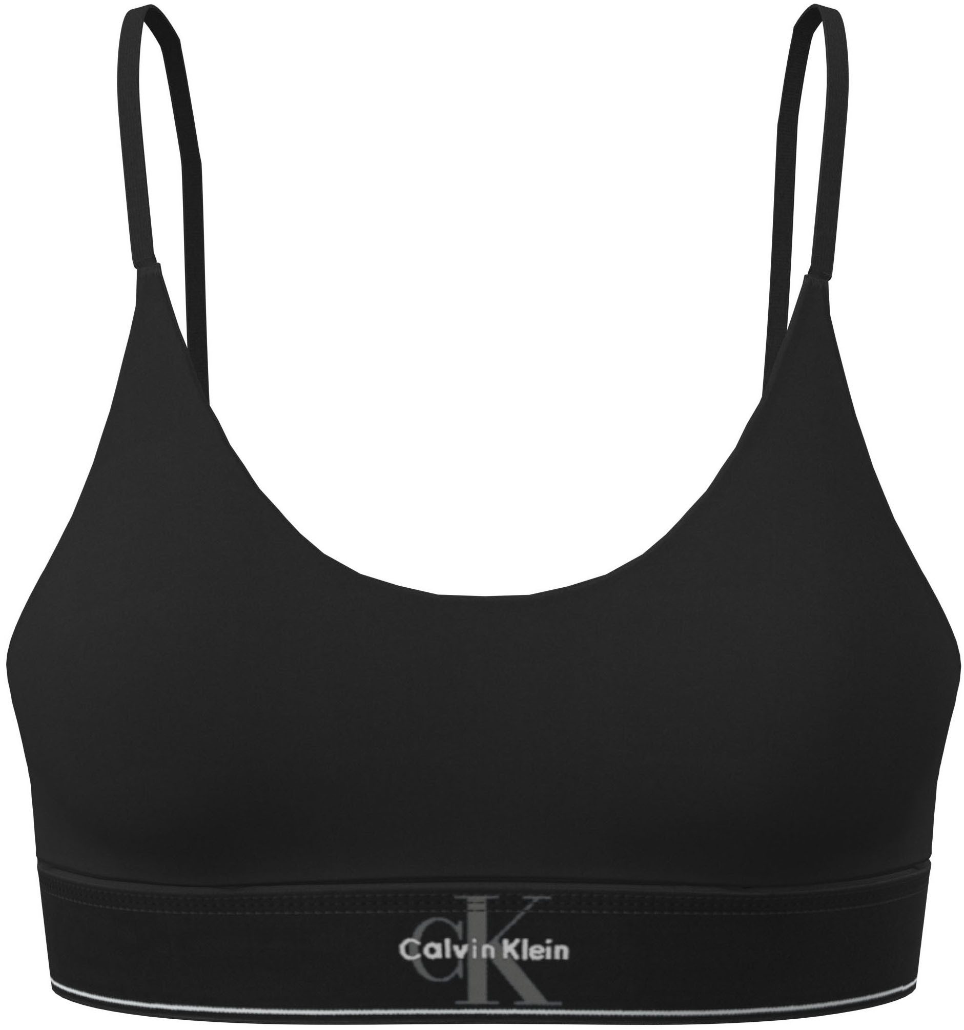 Calvin Klein Underwear Bralette UNLINED BRALETTE Körpernahe Passform mit elastischem Bund