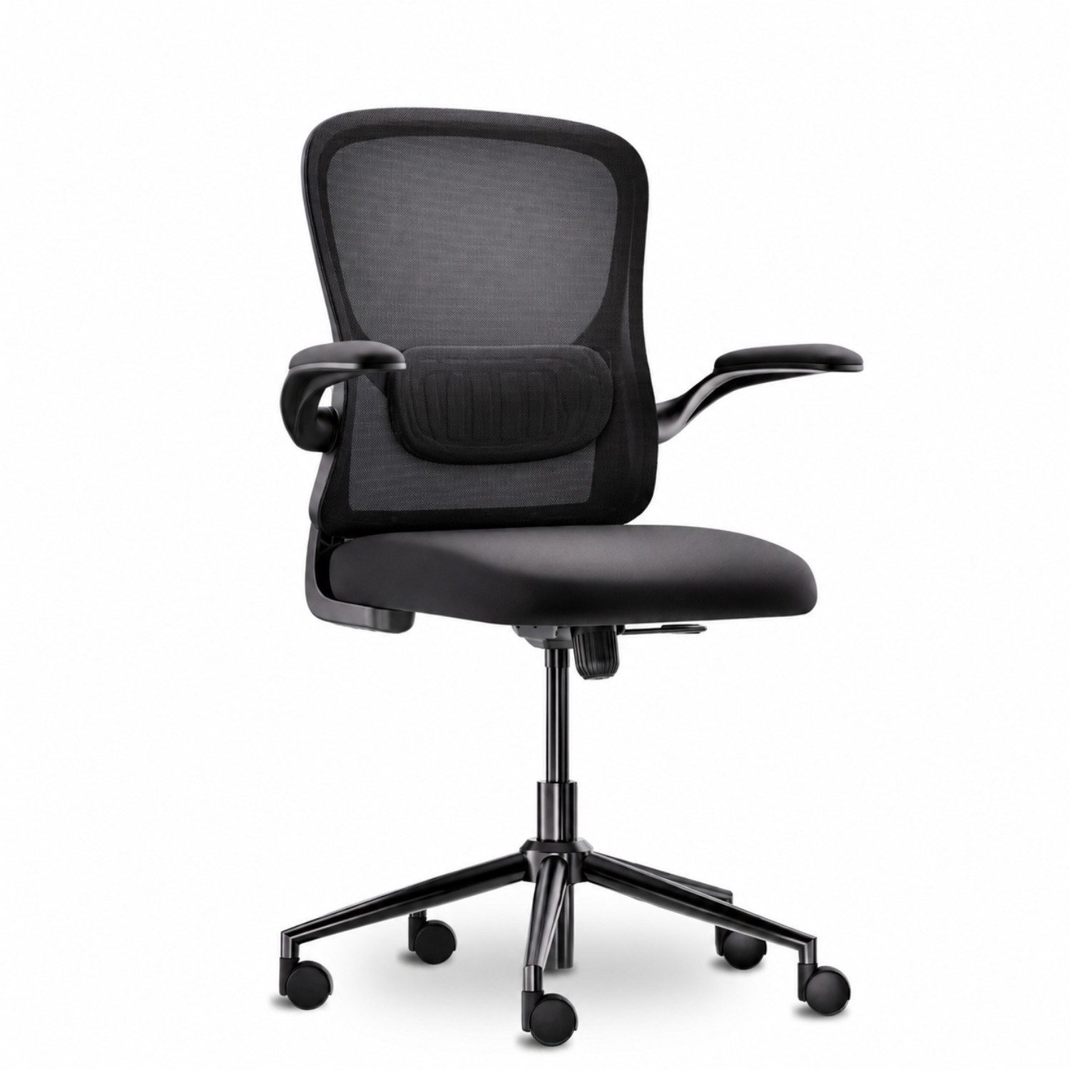 LUTIVO Bürostuhl Ergonomisch & Individuell Anpassbar, Home Office Schreibtischstuhl (Bürostuhl Alpha, Bravo), Einstellung für Sitzhöhe, Kopfstütze, Armlehnen und Rücken Support