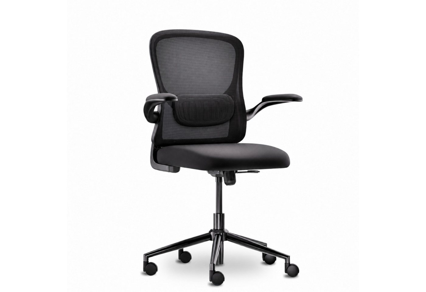 LUTIVO Bürostuhl Ergonomisch & Individuell Anpassbar, Home Office Schreibtischstuhl (Bürostuhl Alpha, Bravo), Einstellung für Sitzhöhe, Kopfstütze, Armlehnen und Rücken Support