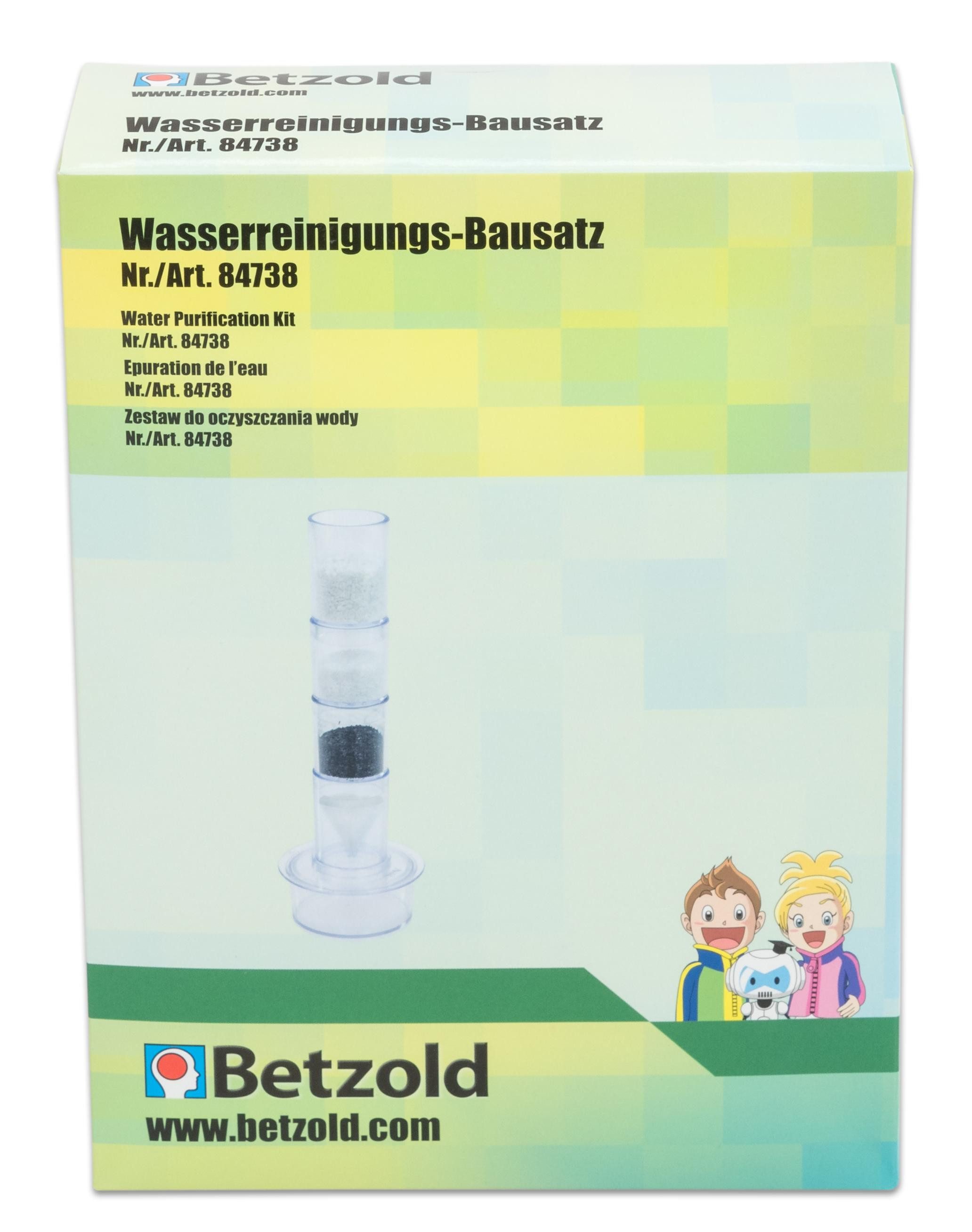Betzold Experimentierkasten Wasserreinigungs-Bausatz