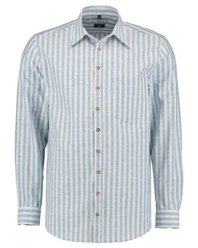 Luis Steindl Trachtenhemd Trachtenhemd mit Streifen
