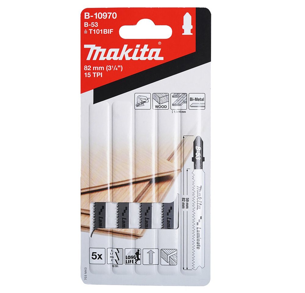 Thumbnail - Makita Stichsägeblatt B-10970