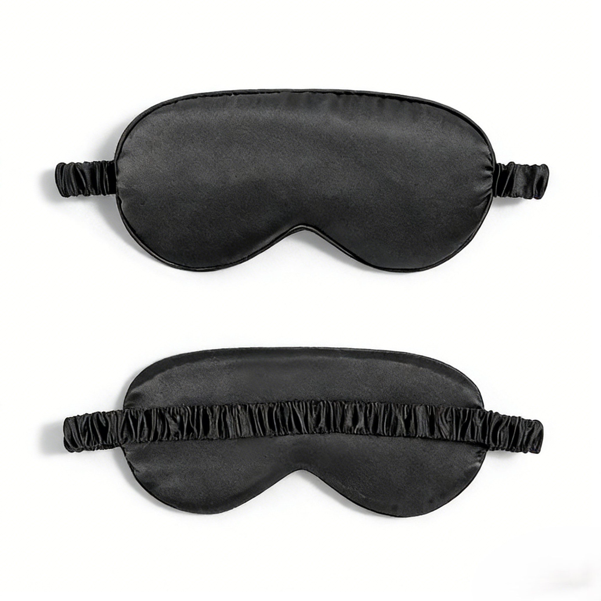Rolipo Schlafmaske Doppelseitig verdunkelnd, atmungsaktiv und komfortabel