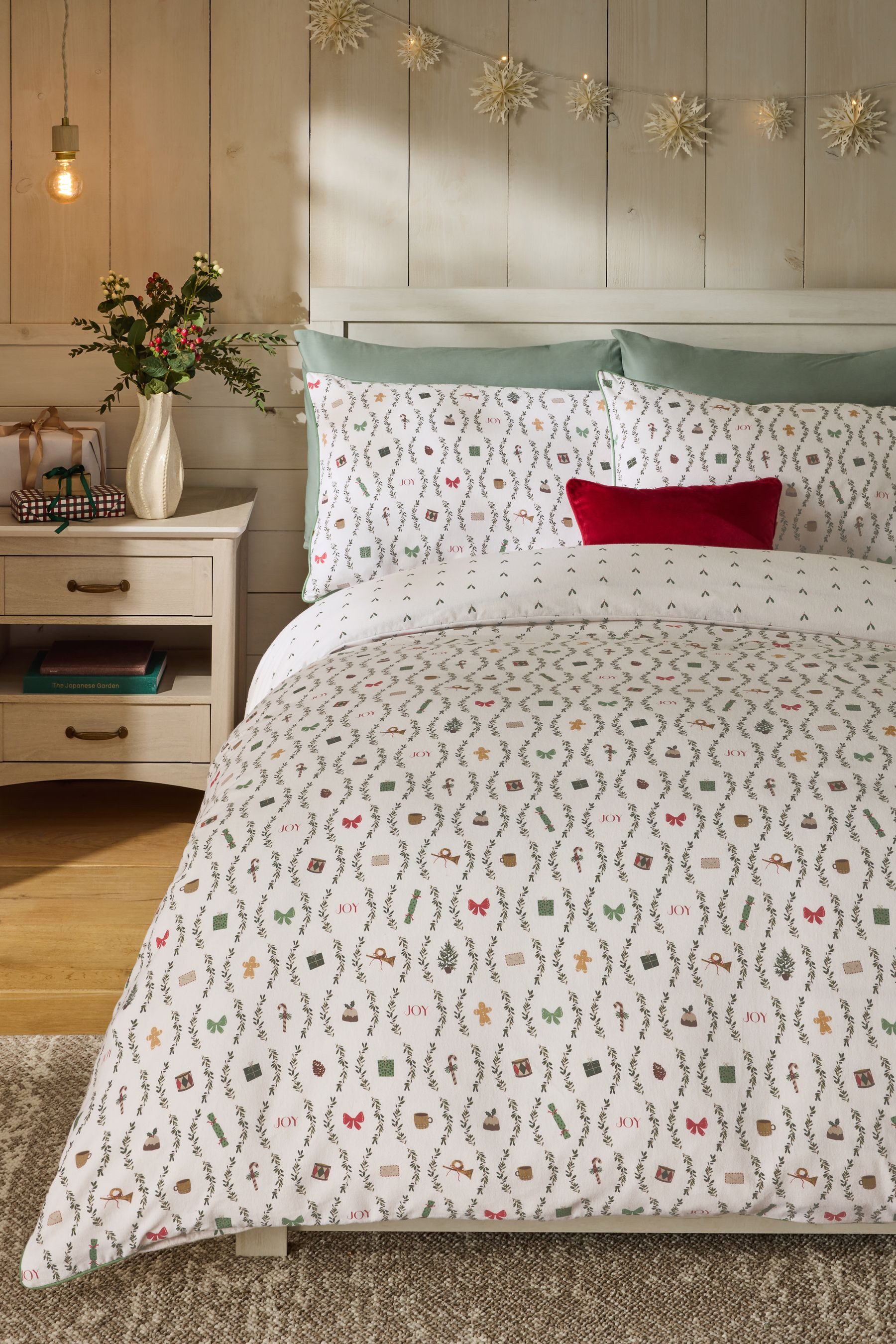 Next Bett-Set Angeraute Bettgarnitur, Weihnachten, Bezug: Baumwolle günstig online kaufen