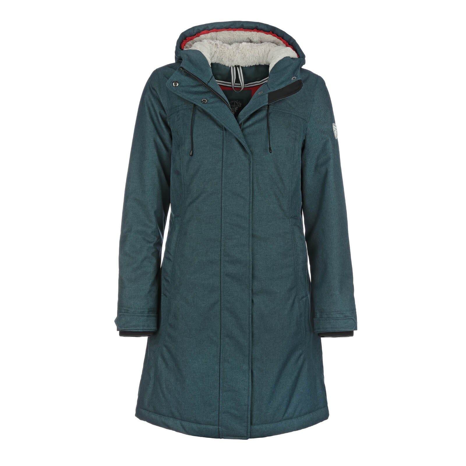 BLUE FLAME Funktionsmantel Damen Funktionsjacke - Regenjacke Outdoor wasserdicht atmungsaktiv