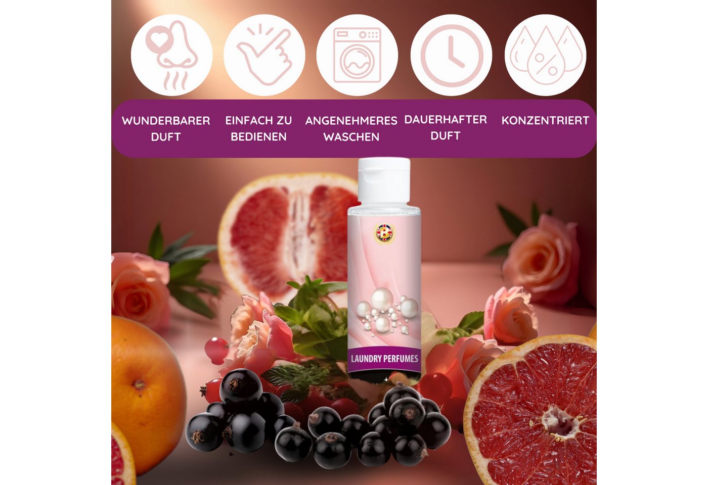 Thumbnail - BetterStyle Wäscheparfüm Premium Wäscheparfüm 100ml - Langanhaltende Luxus-Duftnoten (Einzelpack / Doppelpack, Erhältlic...