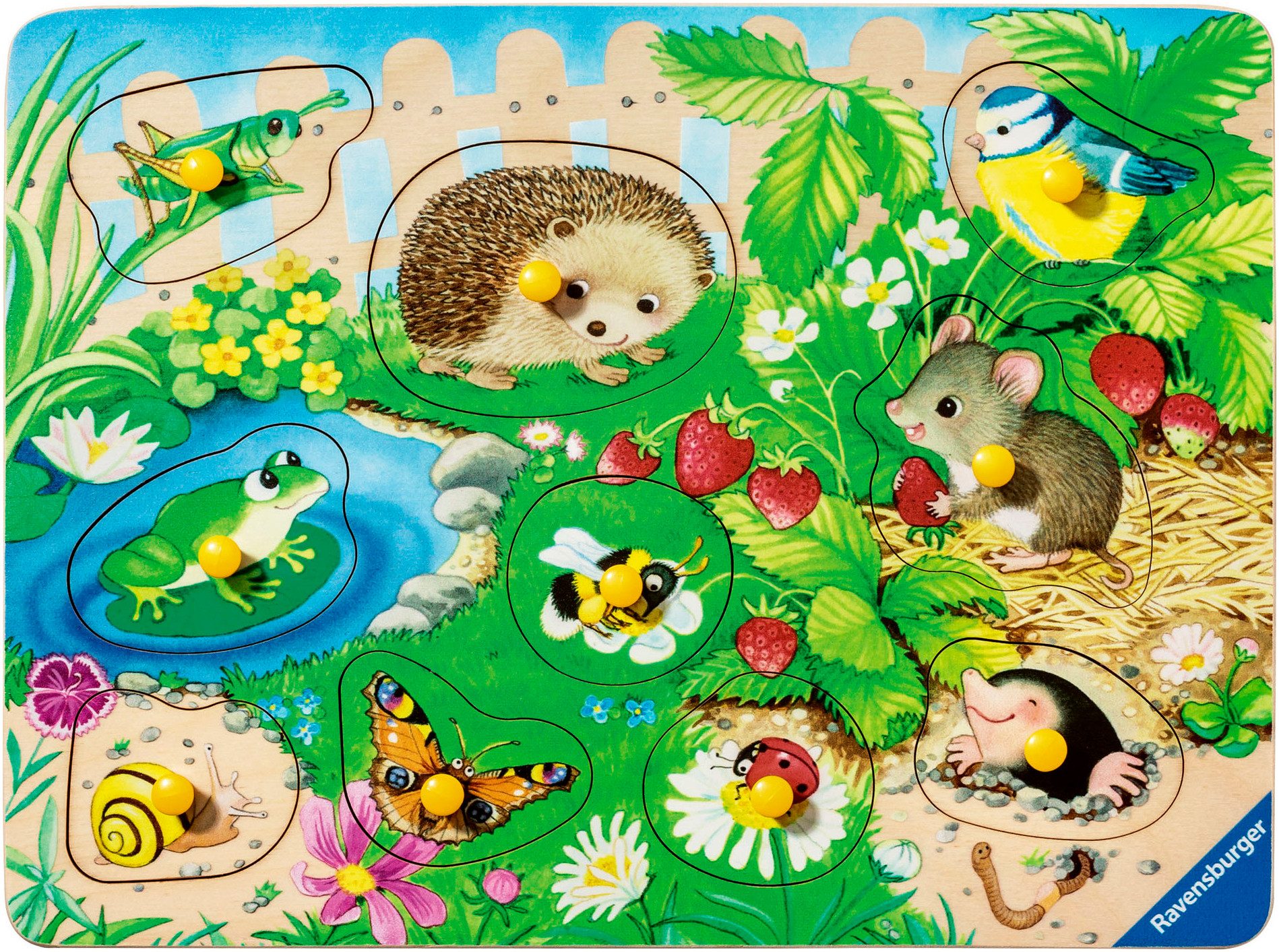 Ravensburger Puzzle Meine Gartenfreunde, 10 Puzzleteile, günstig online kaufen