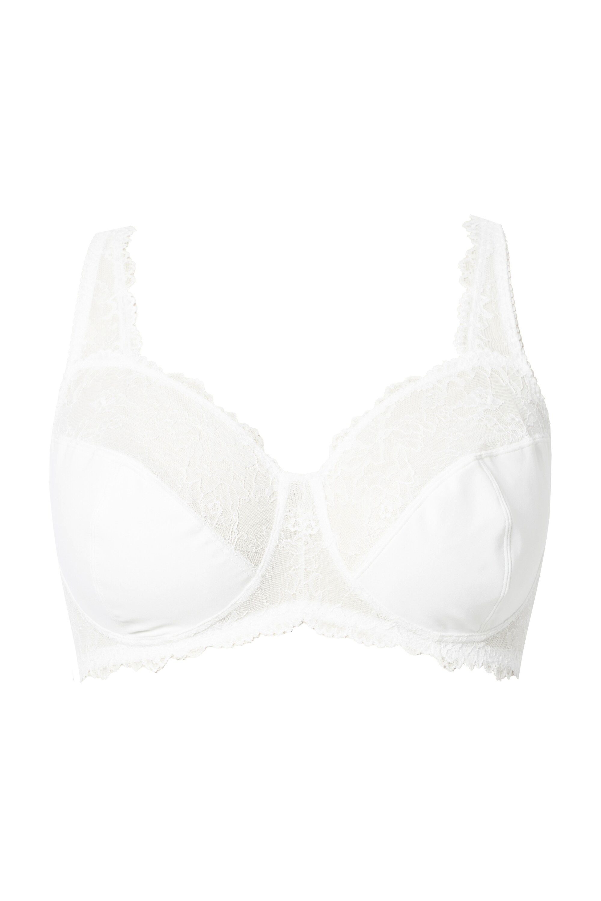 Ulla Popken Bügel-BH BH bügellos Spitze