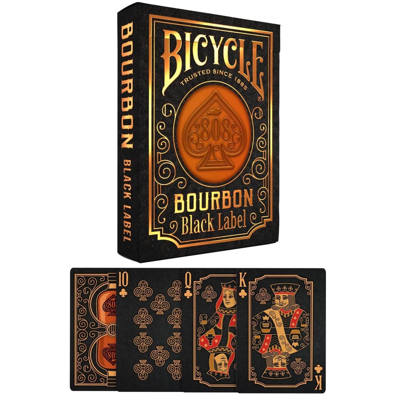 Cartamundi Spiel Bicycle® Bourbon Black Label (Designer Spielkarten, Poker, Skat)