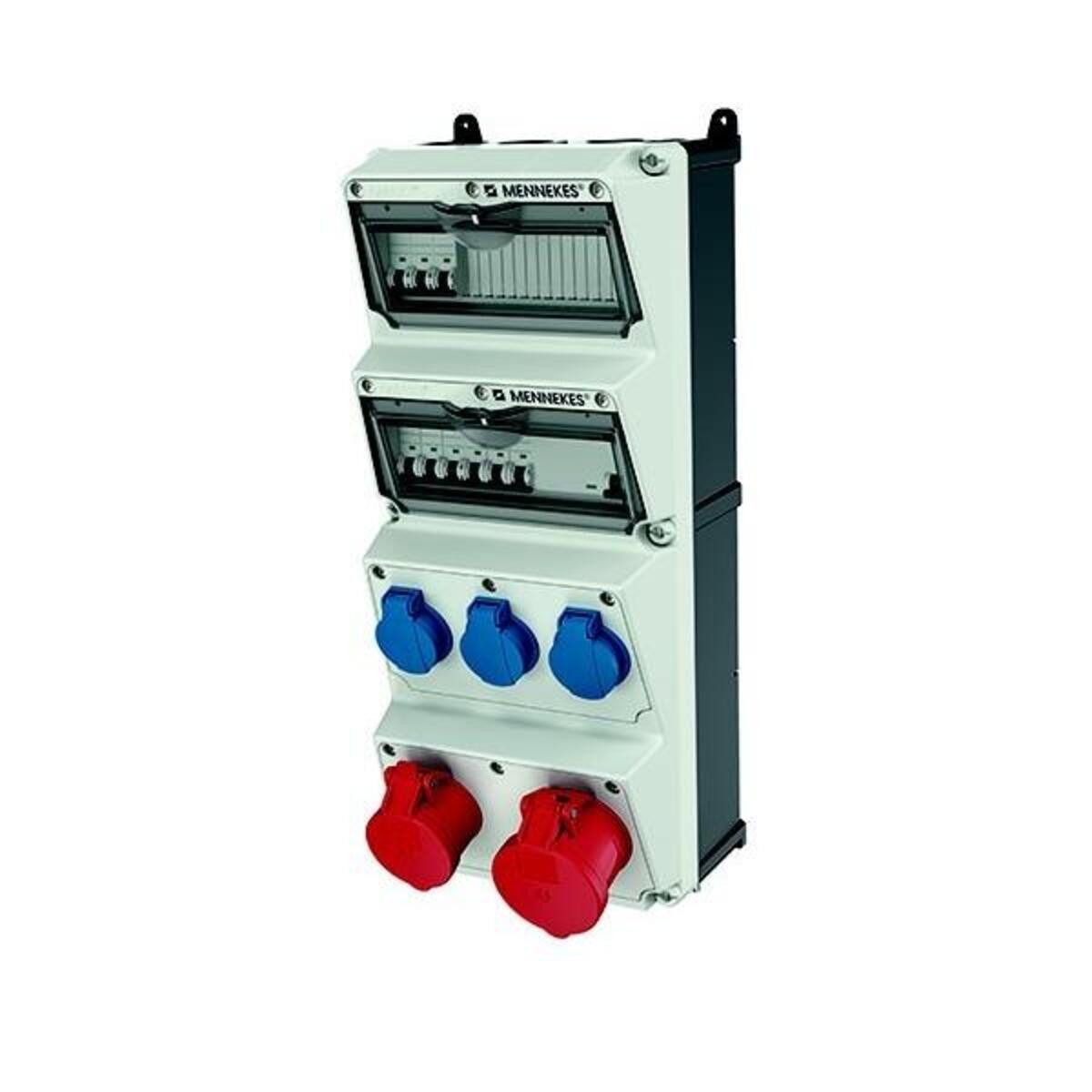 Mennekes Elektroauto-Ladestation Mennekes Steckdosen-Kombination 940005
