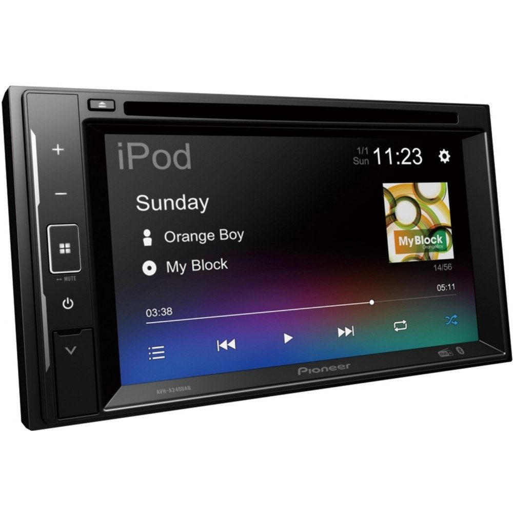 Pioneer Pioneer AVH-A240DAB DD-Mediacenter Auto Multimedia-System Smart-Home-Station, RDS