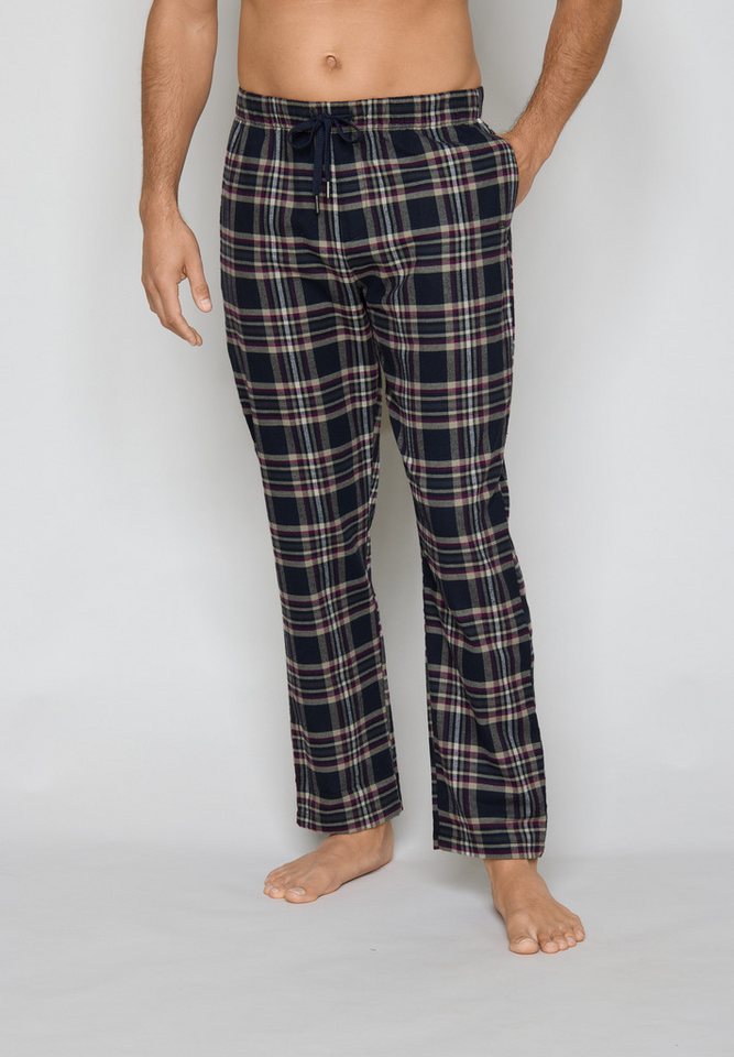 JOOP! Loungehose Mix & Match (woven) gerade Beinform, für Homewear, mit modernem Design, aus Jersey