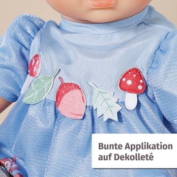 Baby Annabell Puppenkleidung Kleid blau Eichhörnchen, 43 cm