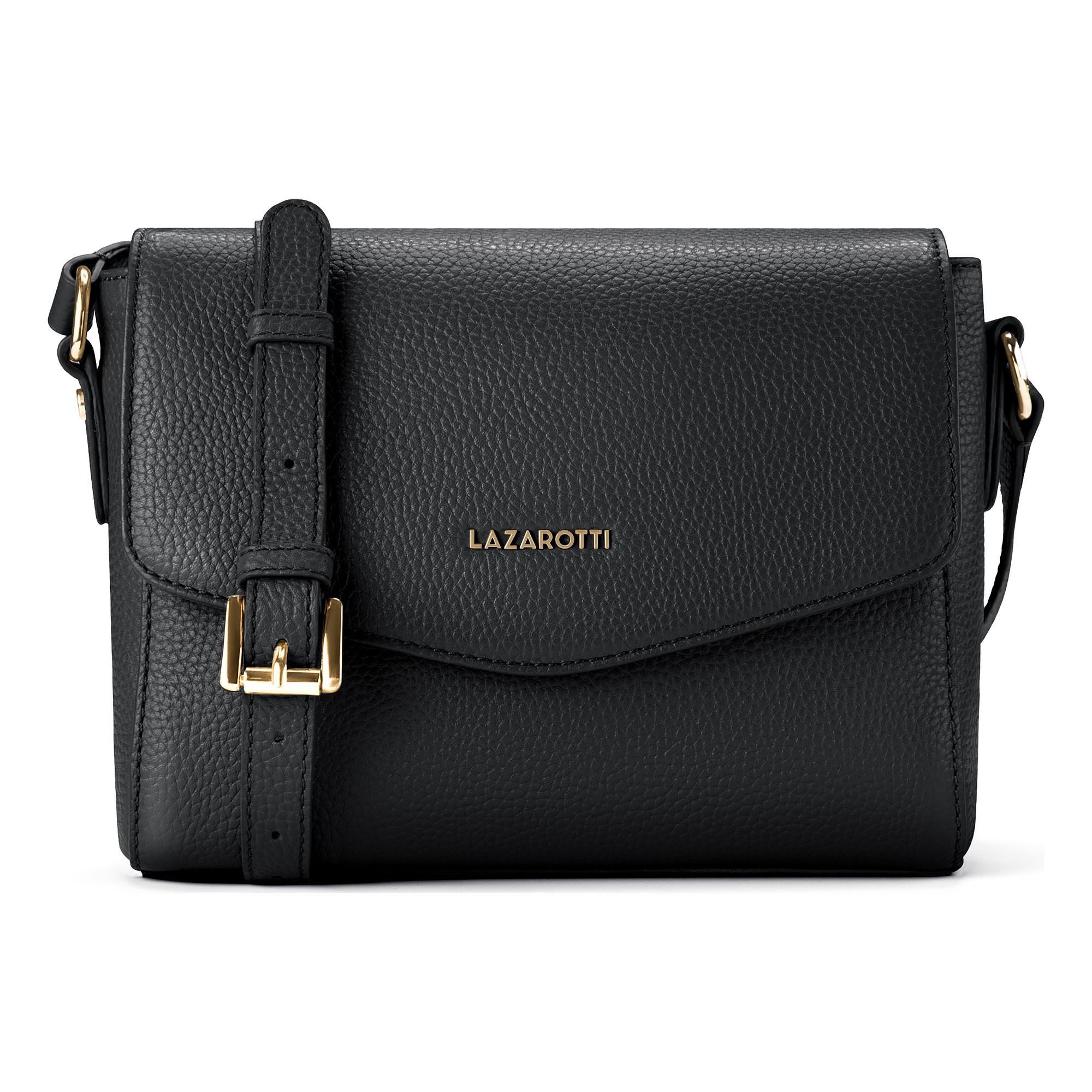 Lazarotti Umhängetasche Bologna Leather, Leder
