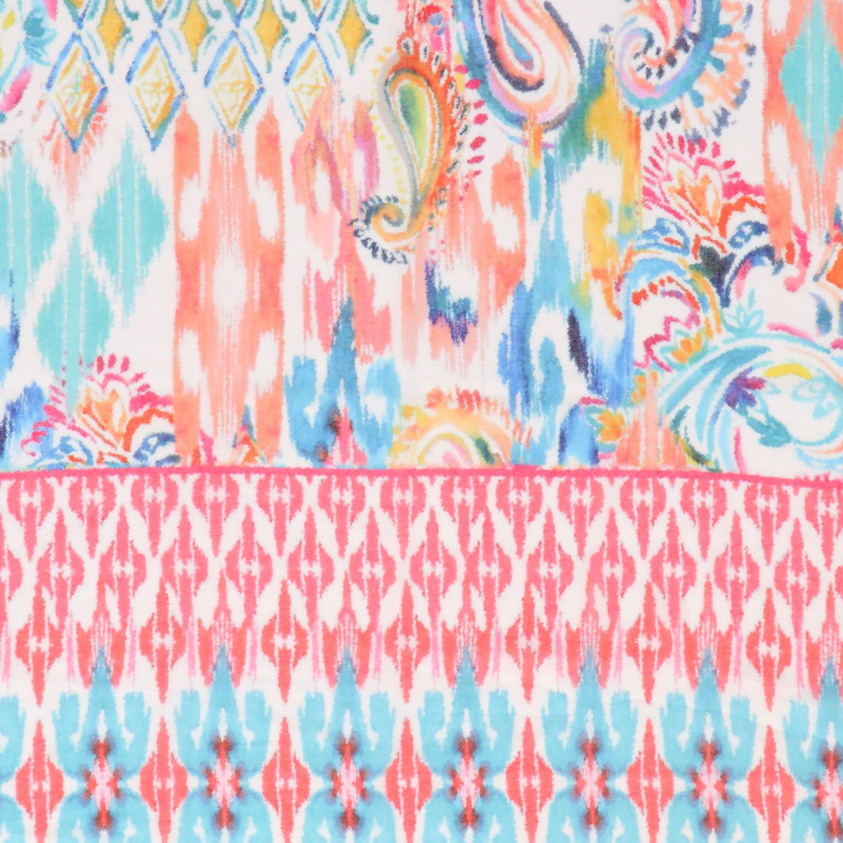 halsüberkopf Accessoires Modeschal Paisley Patch, Ethno Style