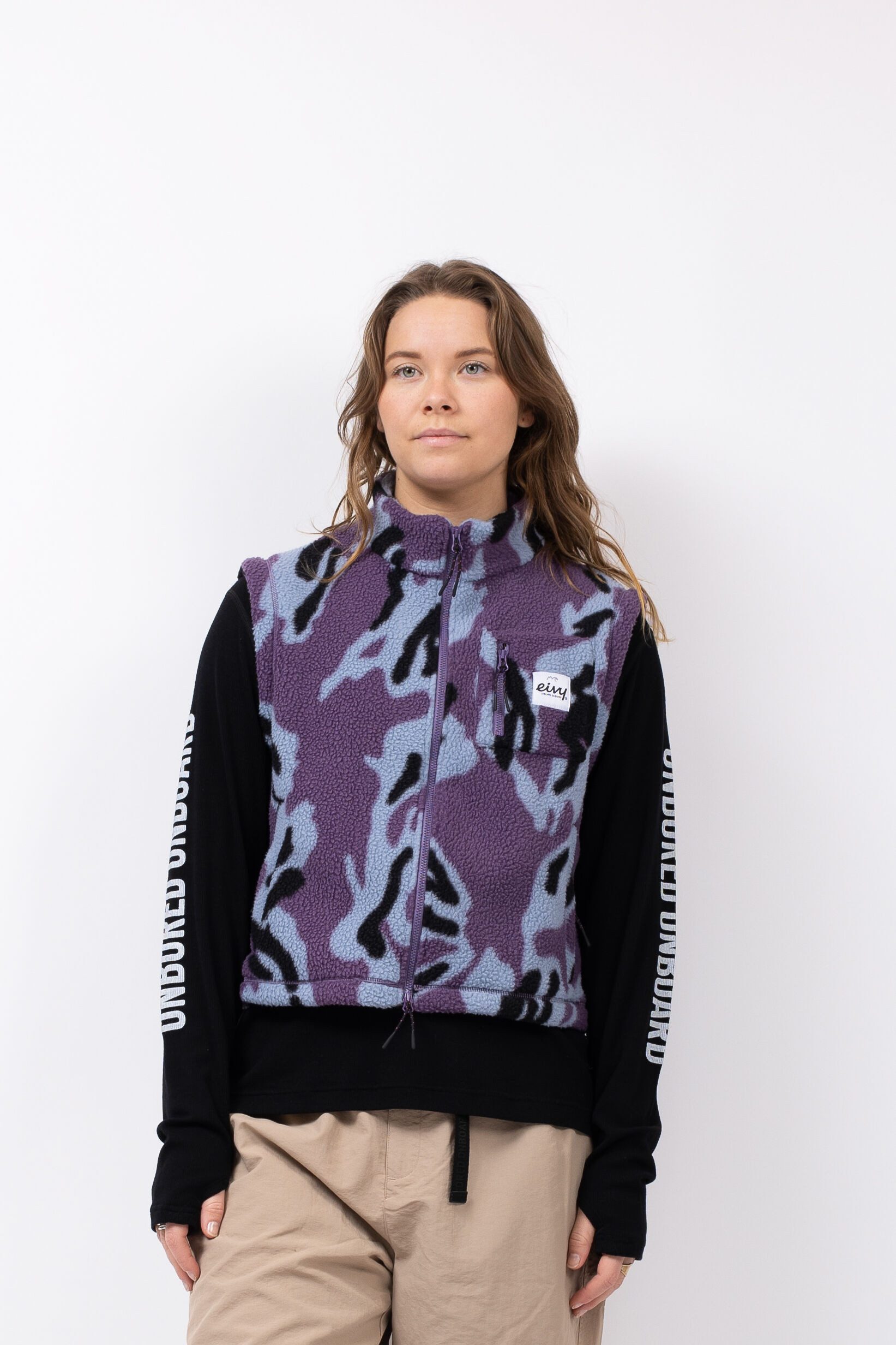 Eivy Fleeceweste mit Stehkragen günstig online kaufen