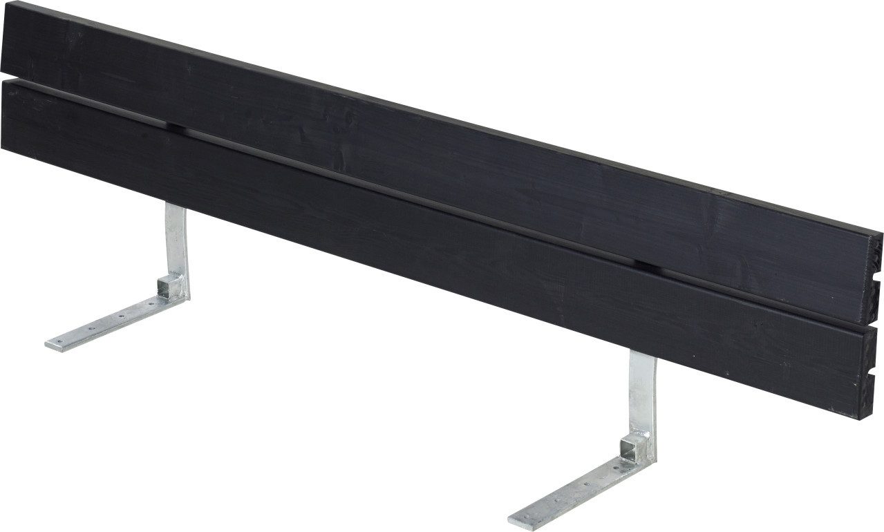 PLUS Bank Plus Rückenlehne 166 cm schwarz