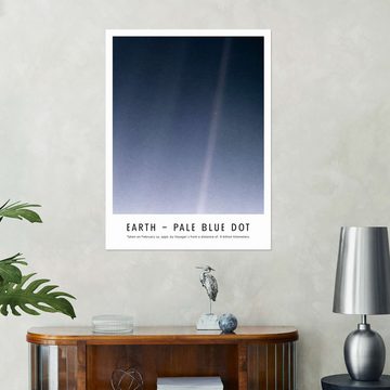 Posterlounge Wandfolie NASA, Earth - Pale Blue Dot, Wohnzimmer Fotografie