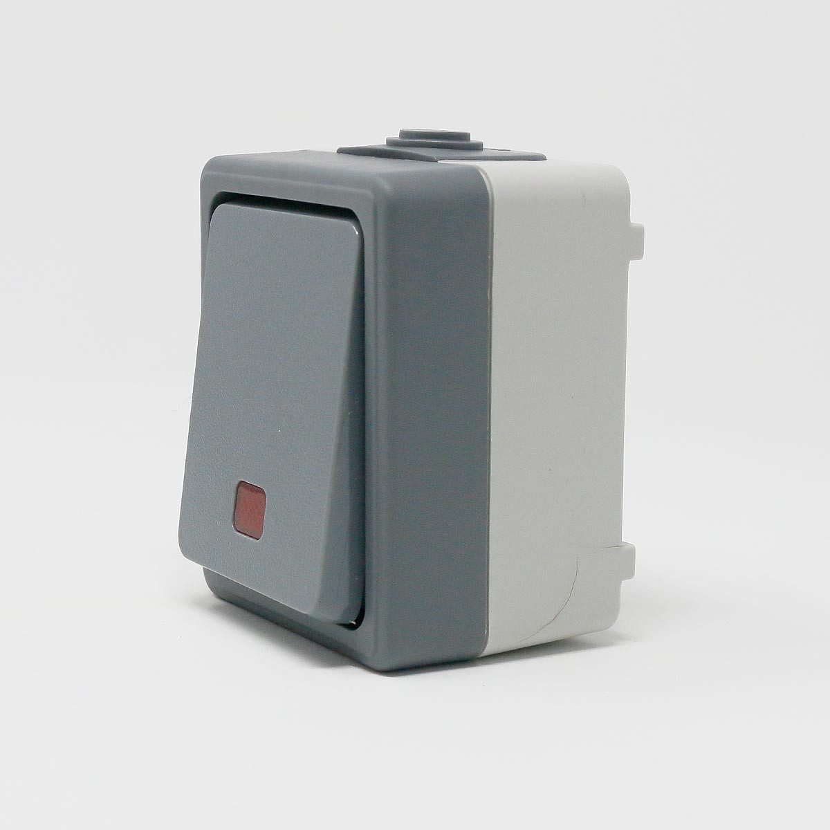 McPower Lichtschalter Feuchtraum Kontrollschalter "SECURE" 250V/10A IP44