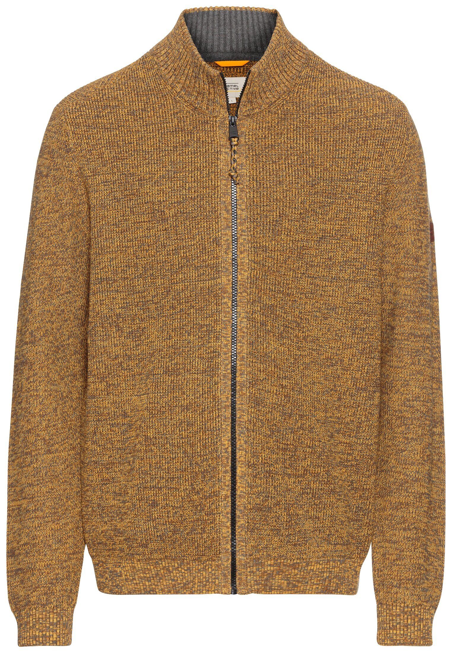 camel active Strickjacke Strickjacke mit Reißverschluss günstig online kaufen