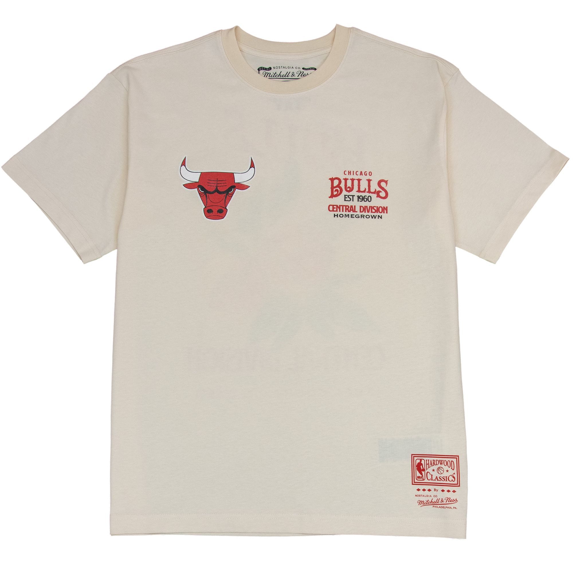 Print-Shirt Boxy HOMEGROWN Chicago Bulls