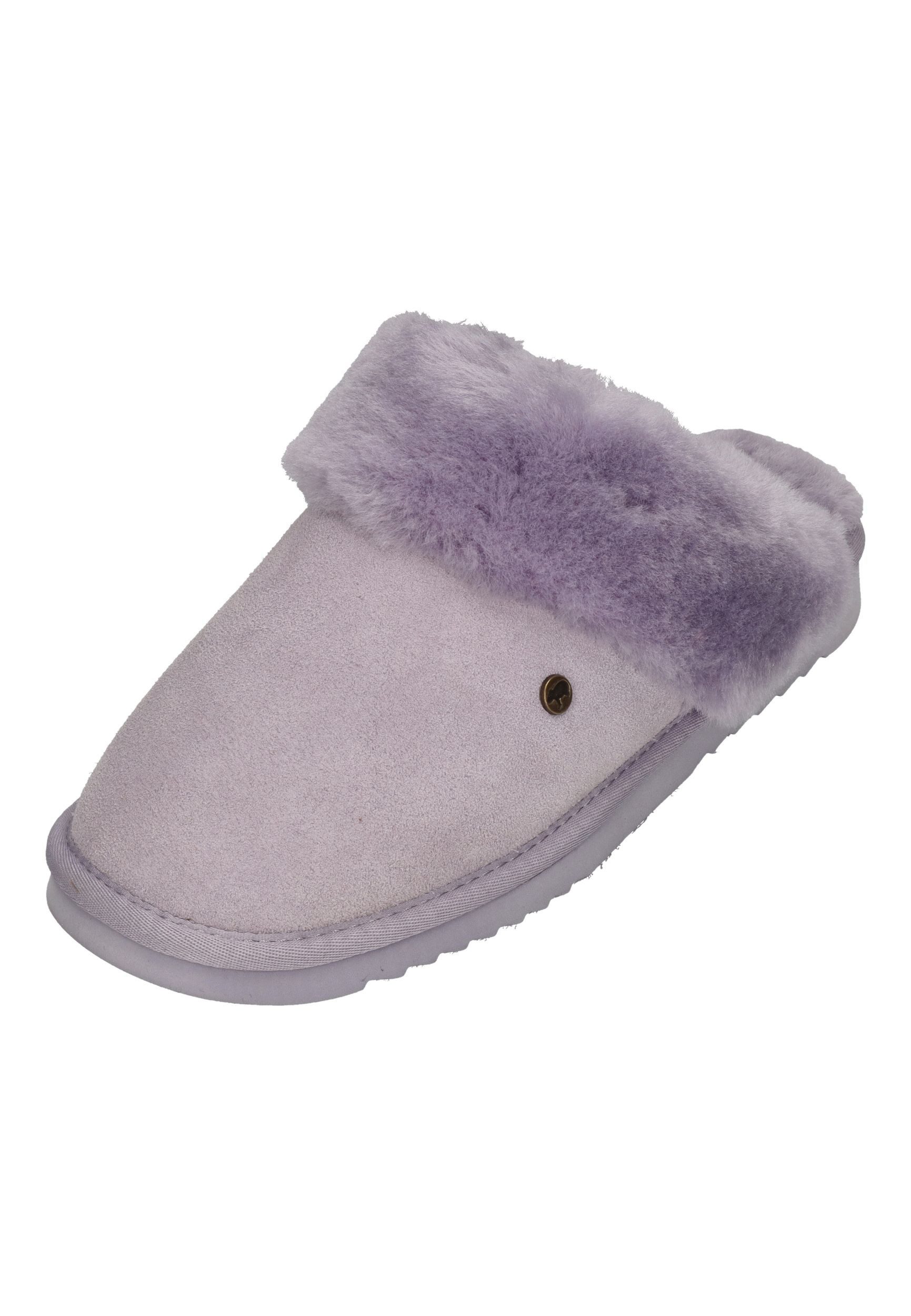 WARMBAT FLURRY SUEDE Hausschuh Lavender