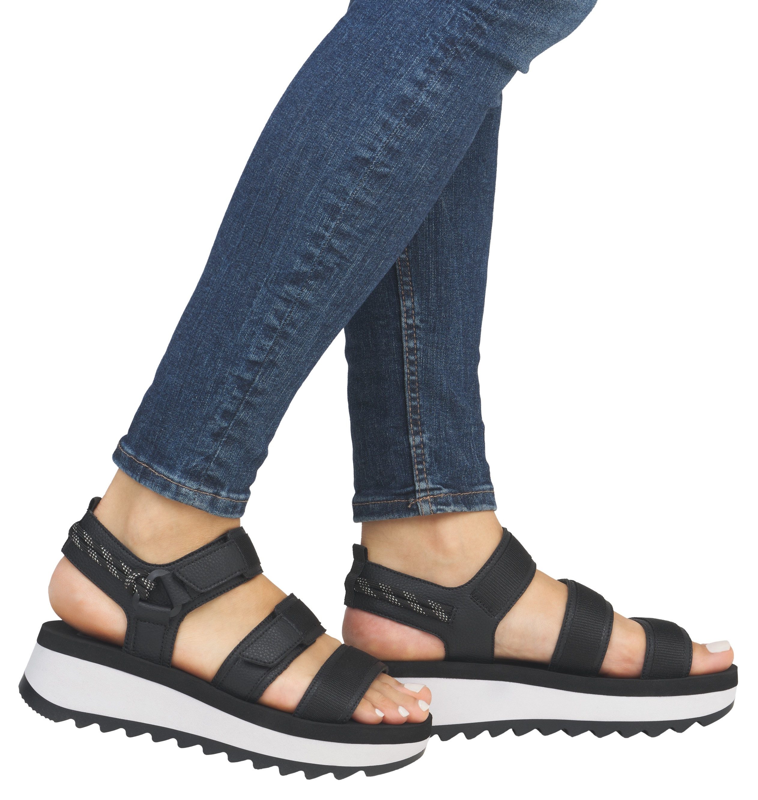 RIEKER Sport Adelaide Plateausandale Sommerschuh, Outdoorsandale, günstig online kaufen
