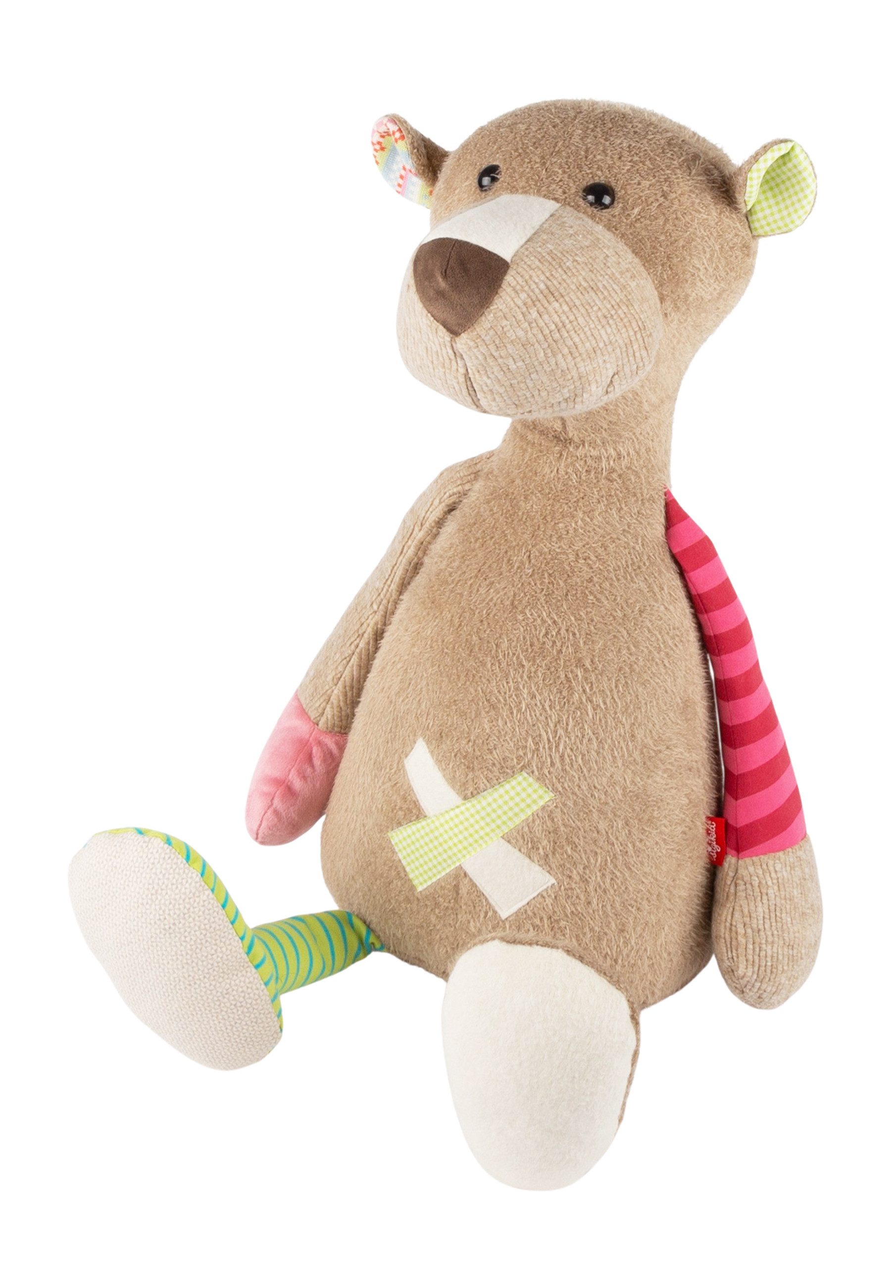 Sigikid Kuscheltier XXL Kuscheltier Bär Patchwork Sweety (1-St)