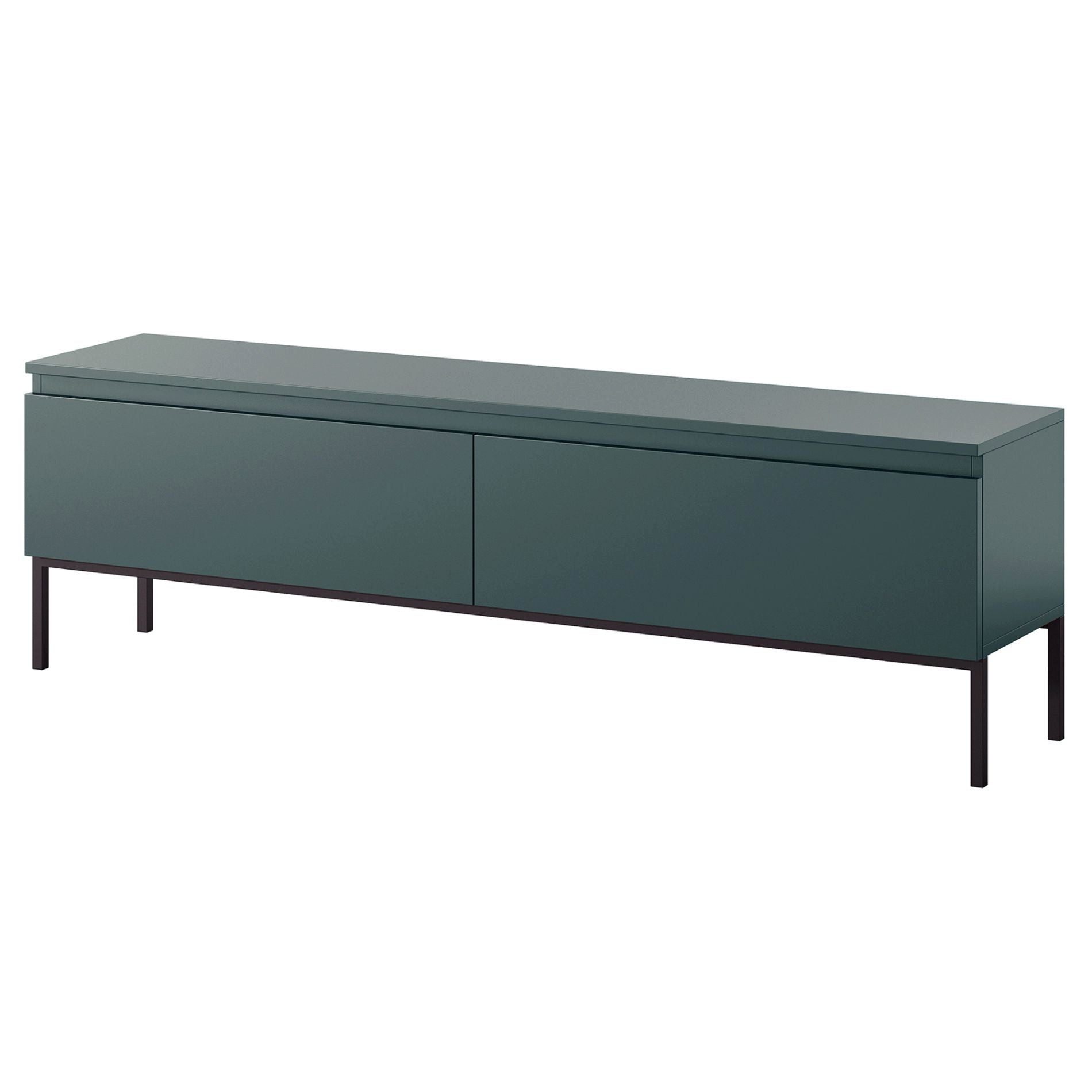 Selsey TV-Schrank BEMMI 2-türig mit Metallgestell, grifflos