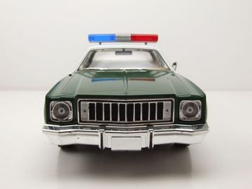 GREENLIGHT collectibles Modellauto Plymouth Fury 1975 grün weiß Capitol City Police Modellauto 1:18 Green, Maßstab 1:18