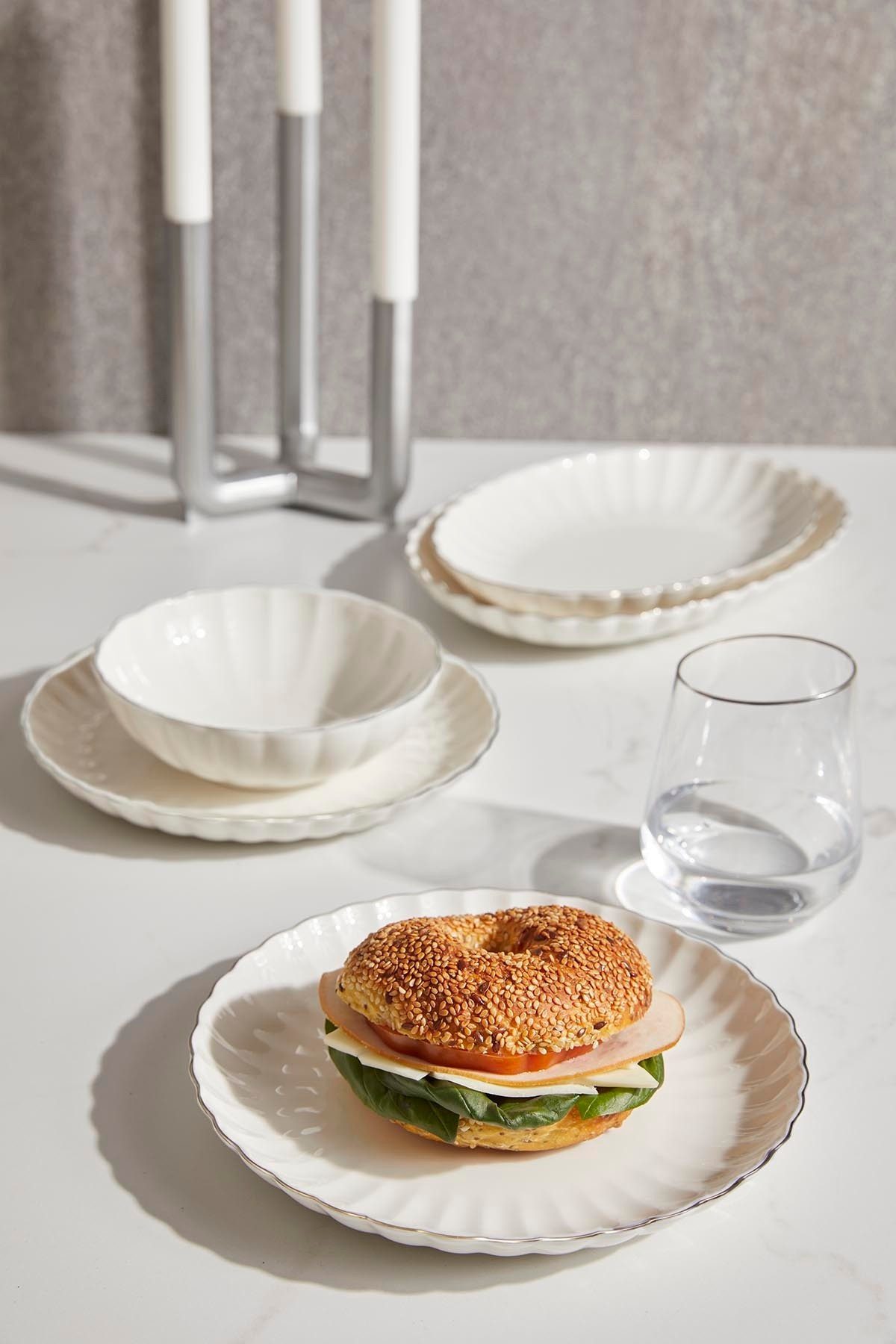 Hermia Concept Teller-Set 100% PORCELAIN P9867 (27-tlg)