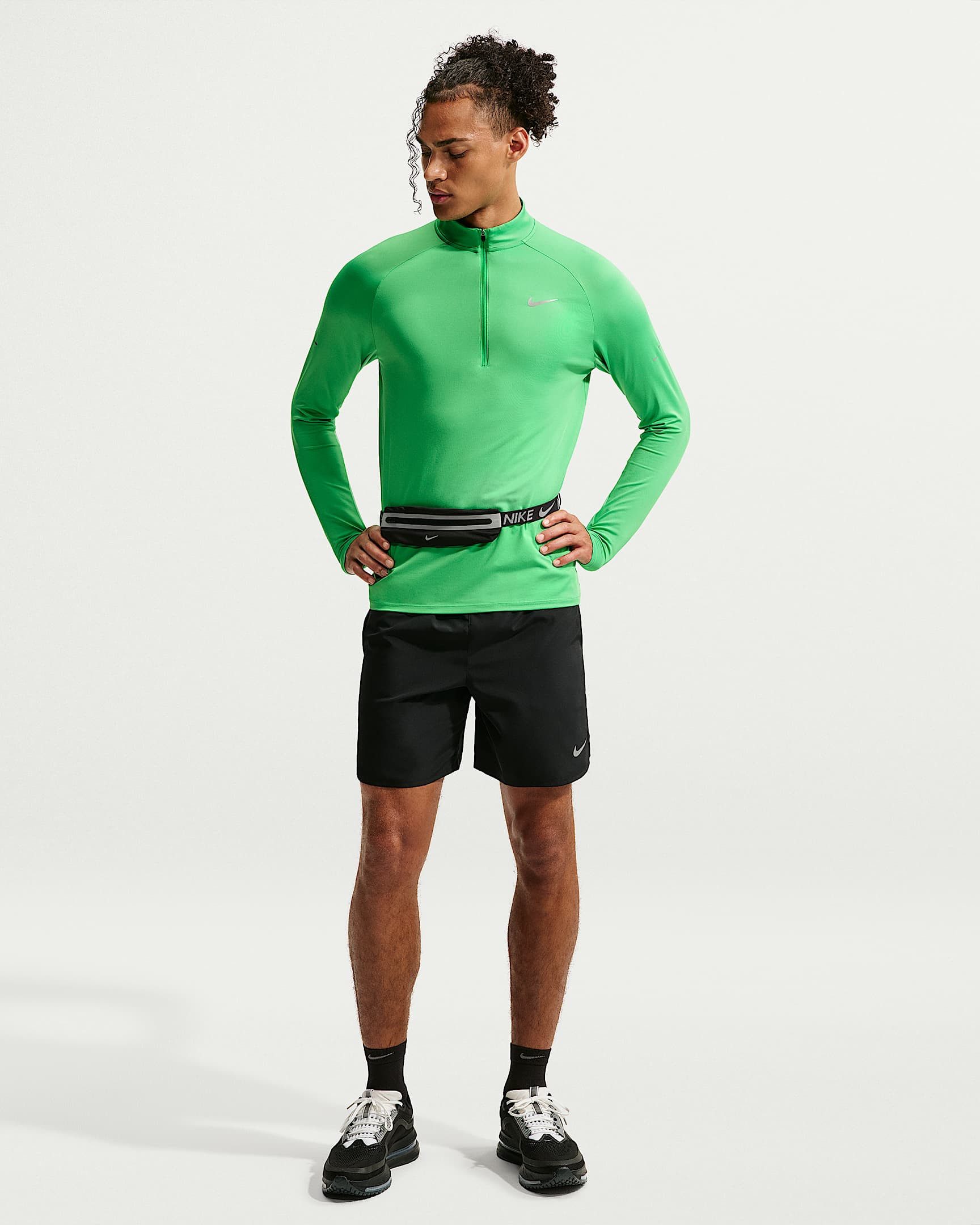 Nike Laufshirt M NK DF STRIDE HZ MIDLAYER leichtes Midlayer-Oberteil, atmungsaktives Material, schnell trocknend – Bild 4 von 5