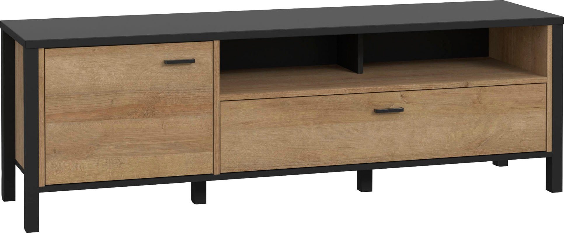 FORTE Lowboard High Rock, TV-Schrank, TV-Board, Breite ca. 151 cm