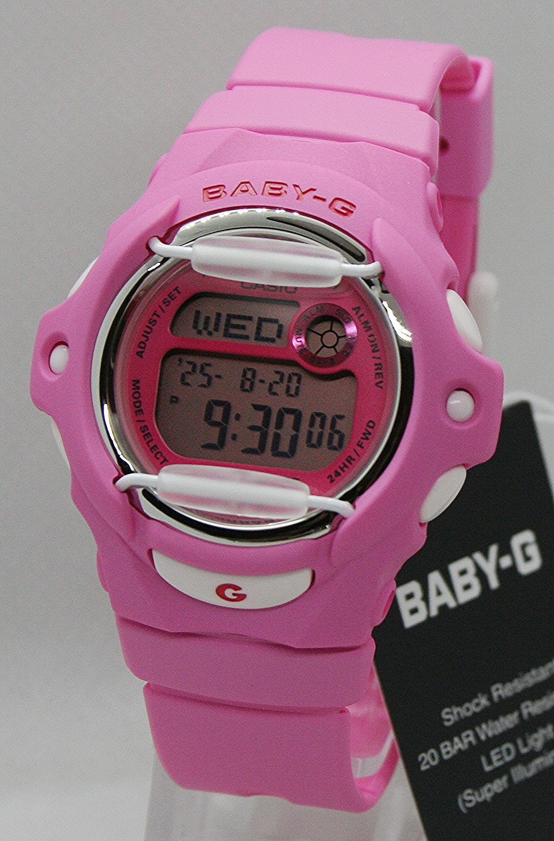 CASIO BABY-G Digitaluhr Casio Baby G Damenuhr BG-169CH-4ER, (1-tlg)