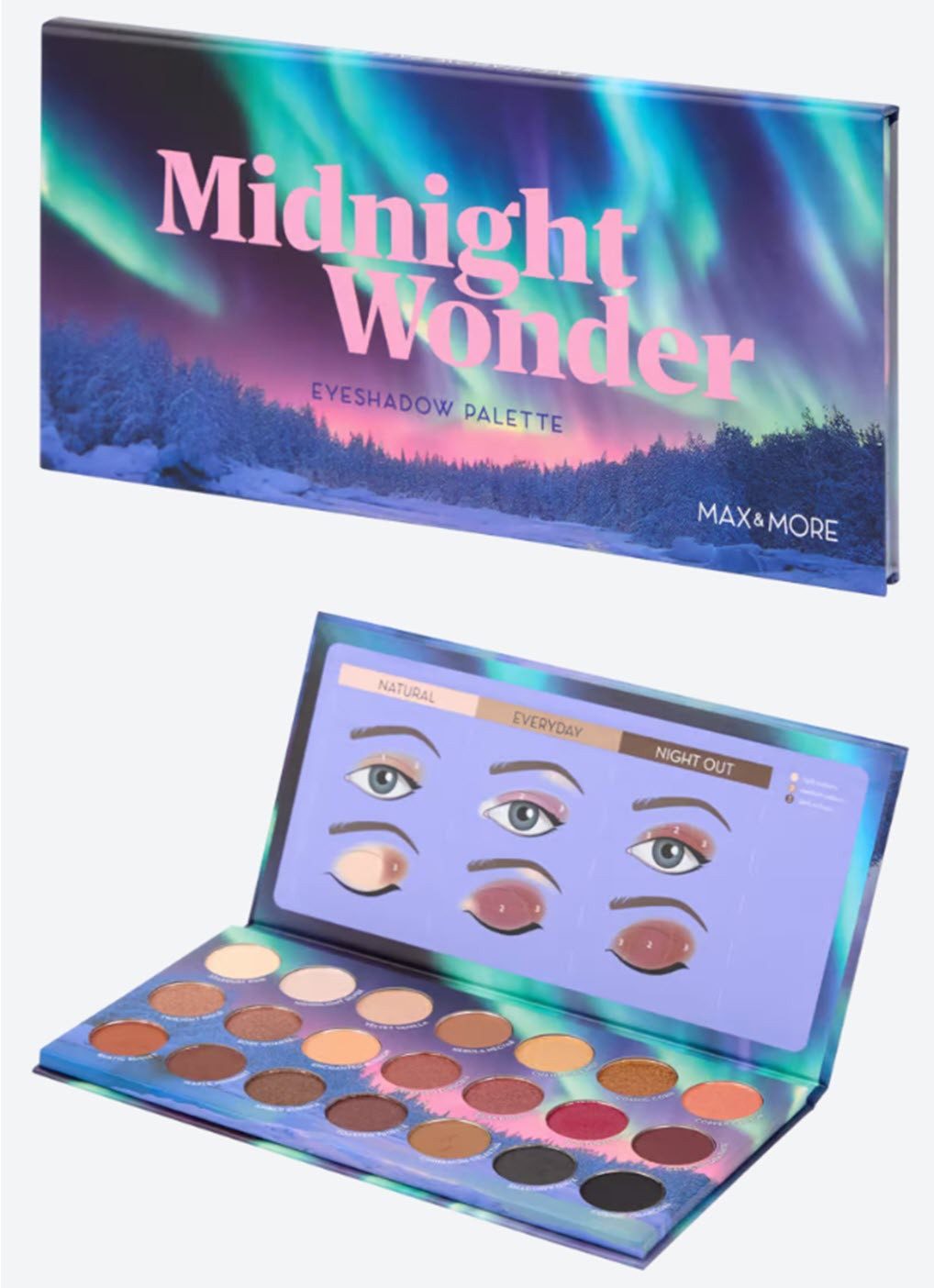 Lidschatten-Palette Lidschattenpalette