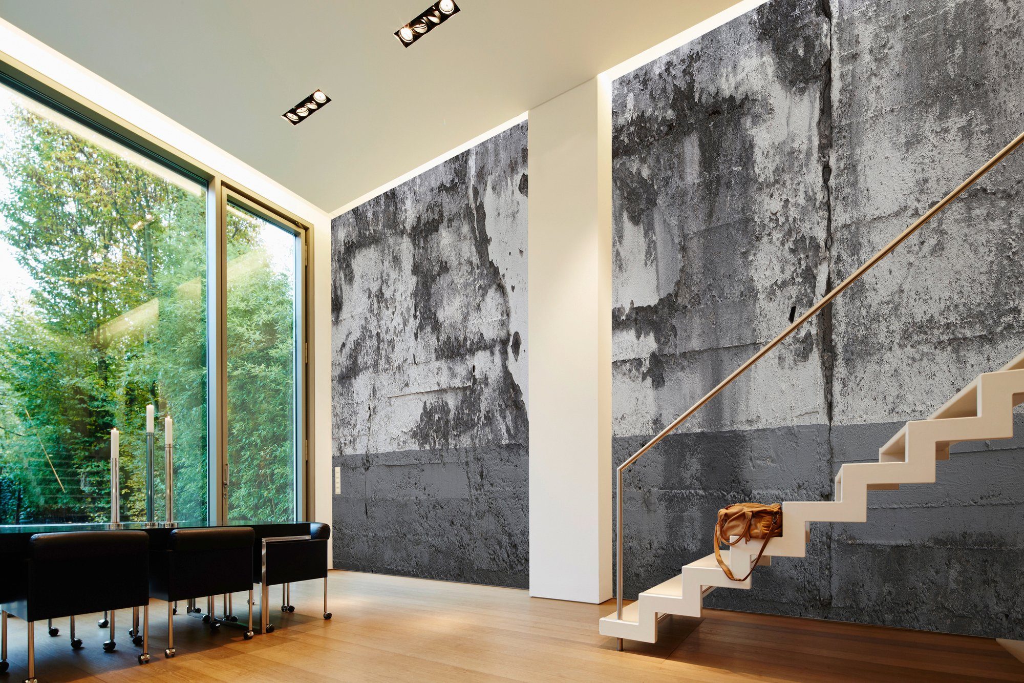 Schräge Paper Wall, Architects Vlies, 9 Fototapete Concrete (Set, Wand, St),