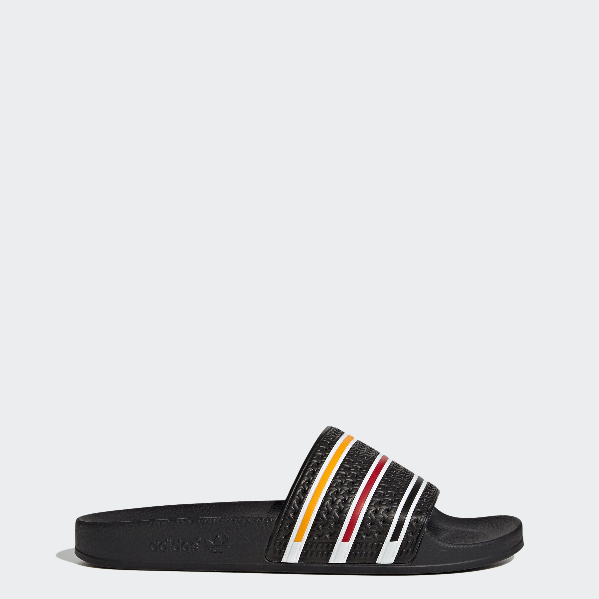 adidas Originals ADILETTE Badesandale schwarz