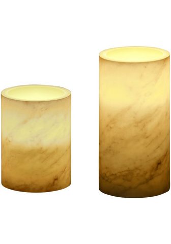 Pauleen LED-Kerze Cosy Marble Candle Wachskerz...