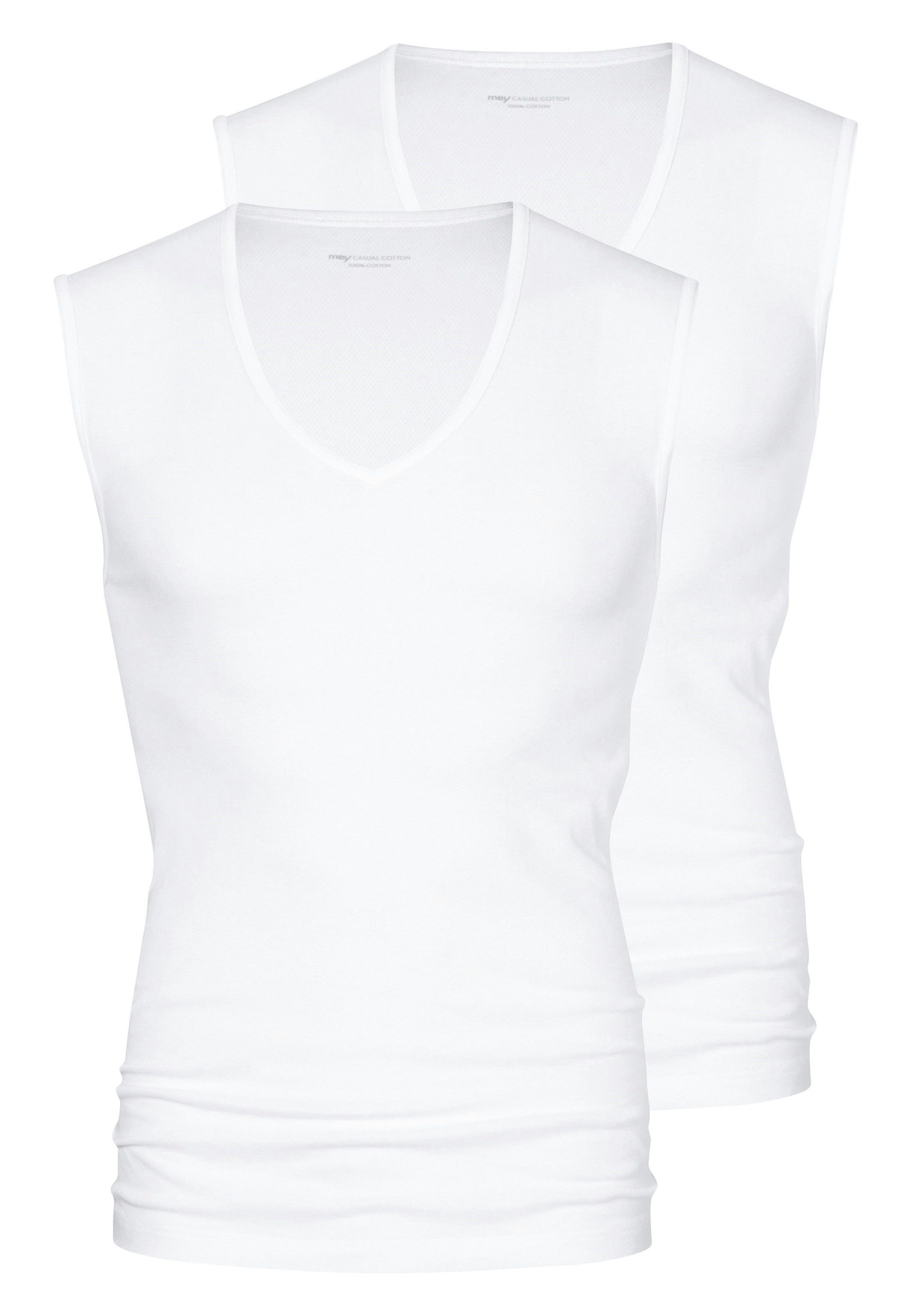 Mey Unterhemd 2er Pack Casual Cotton (Spar-Set, 2-St) Unterhemd / Tanktop - günstig online kaufen