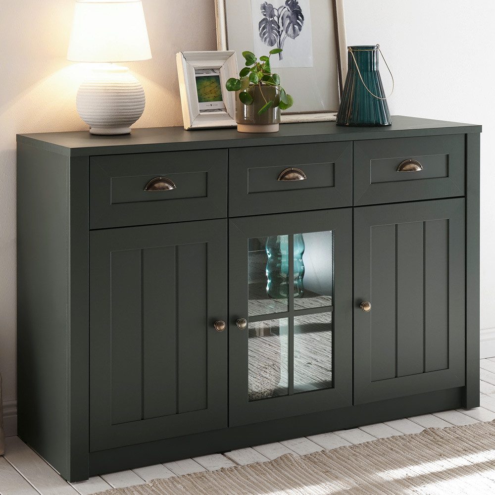 Lomadox Sideboard ATHEN-61, Landhaus Anrichte in günstig online kaufen