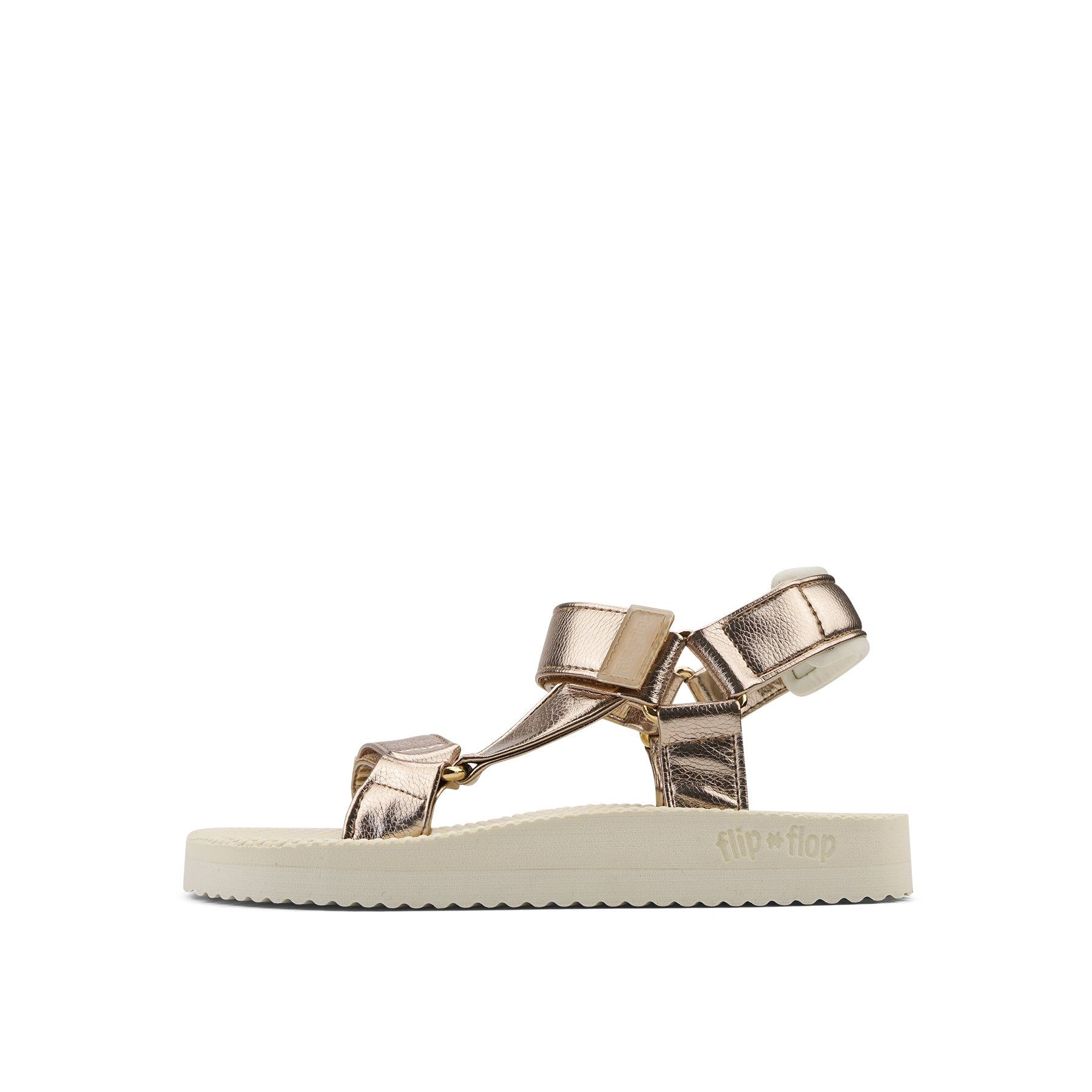 Flip Flop comfy*sandal Sandale perlweiß