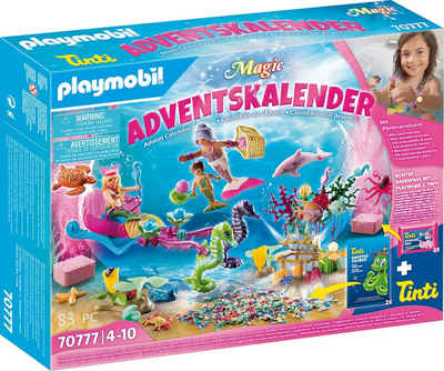 Playmobil® Adventskalender »Badespaß Meerjungfrauen (70777), Magic«, Made in Germany