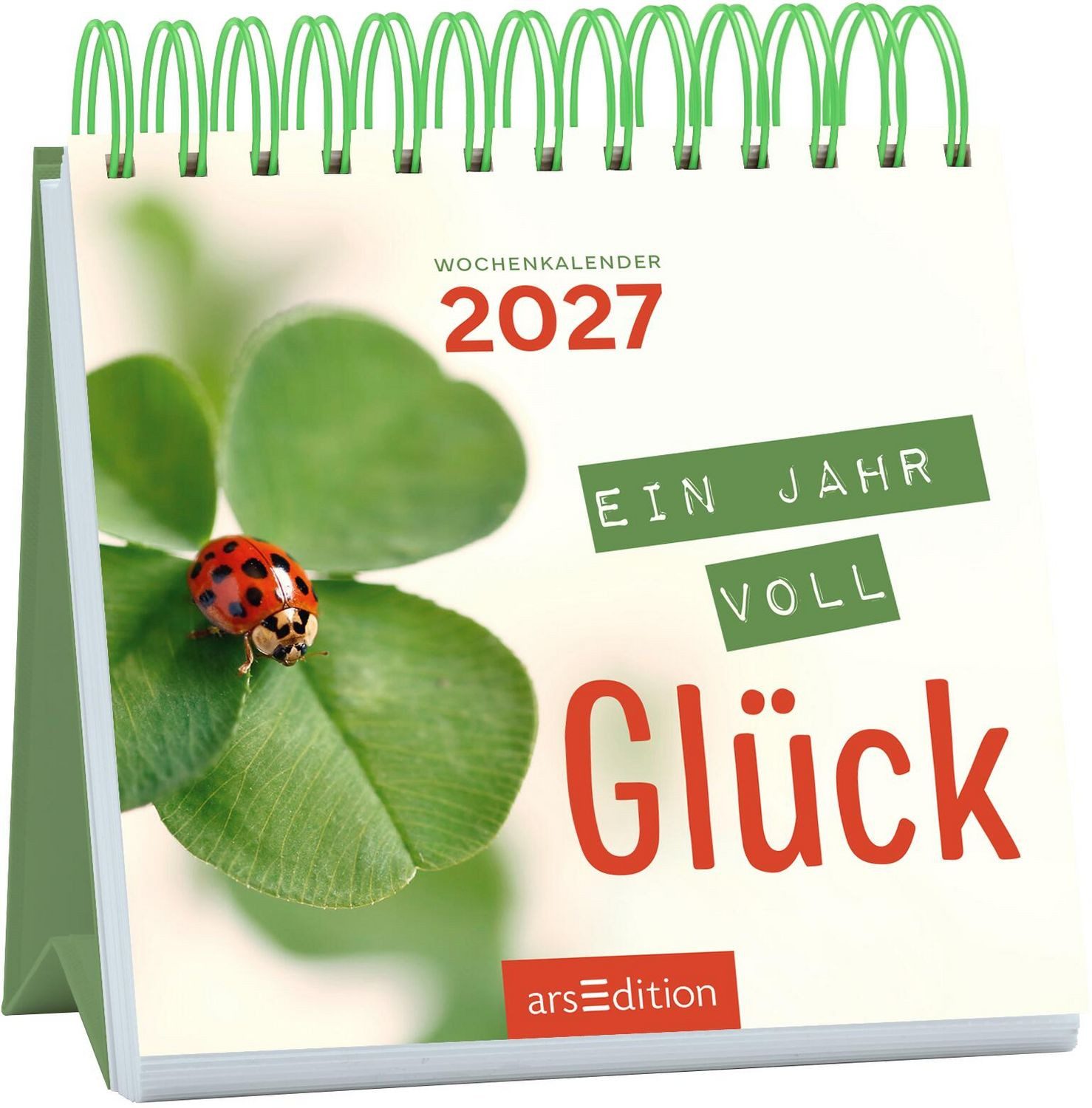 Wandkalender Mini-Wochenkalender Ein Jahr voll Glück 2027