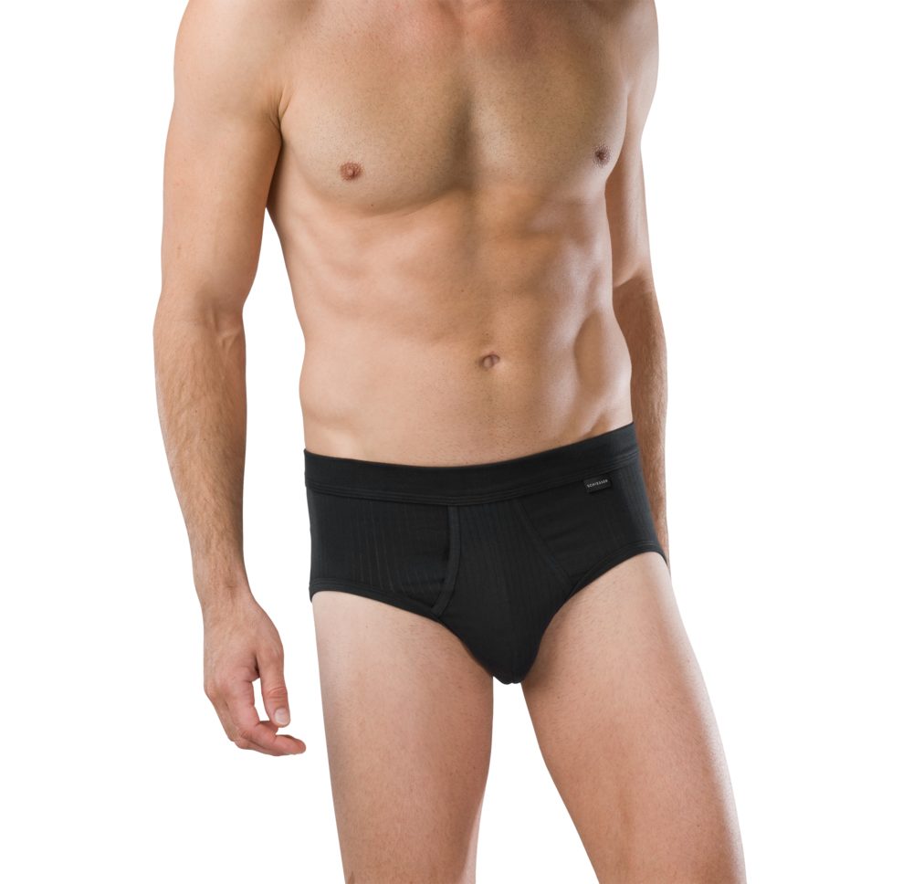 Schiesser Slip Authentic (4er Vorteilspack) Single Jersey Qualität