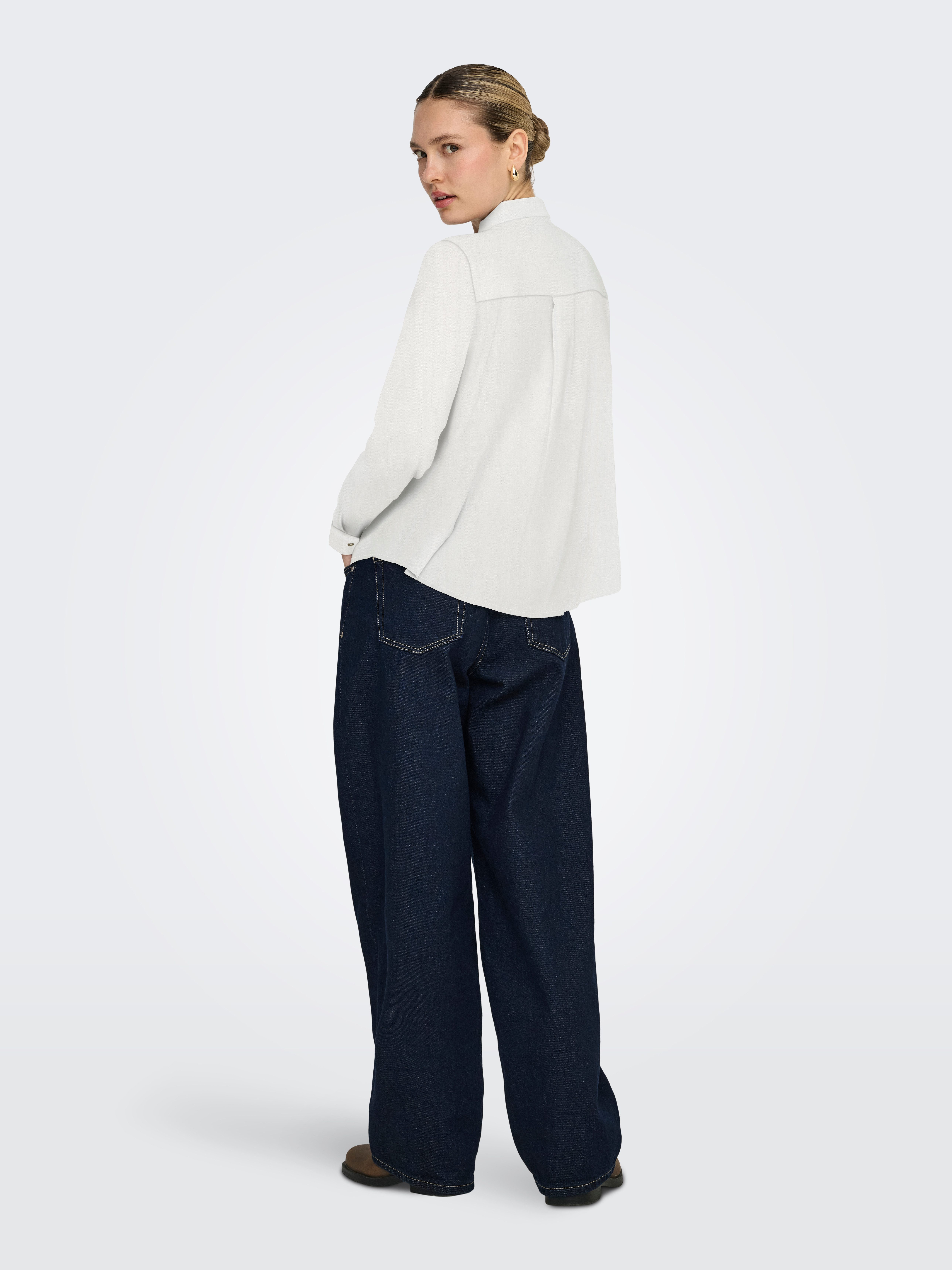 ONLY Hemdbluse ONLWENDY L/S SHIRT WVN NOOS