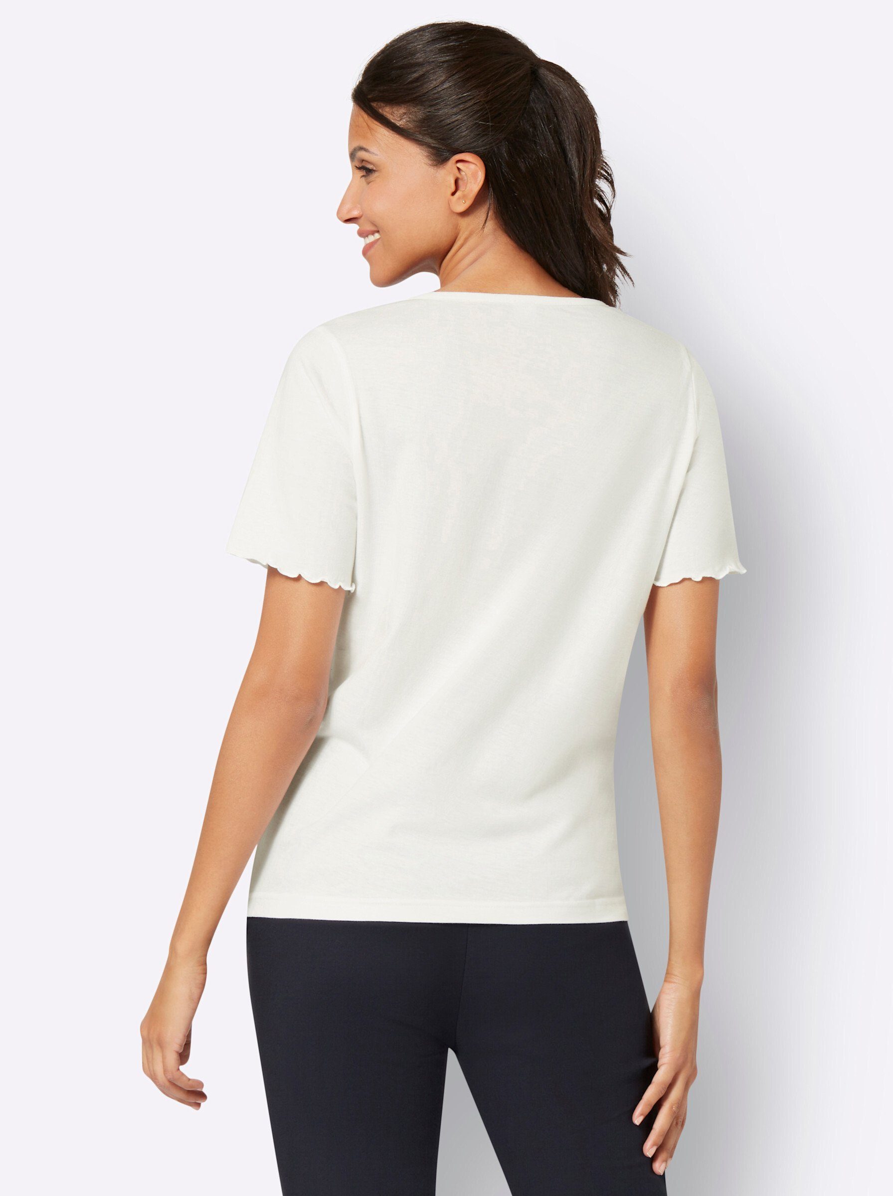 Sieh an! T-Shirt Kurzarm-Shirt Kurzarm günstig online kaufen