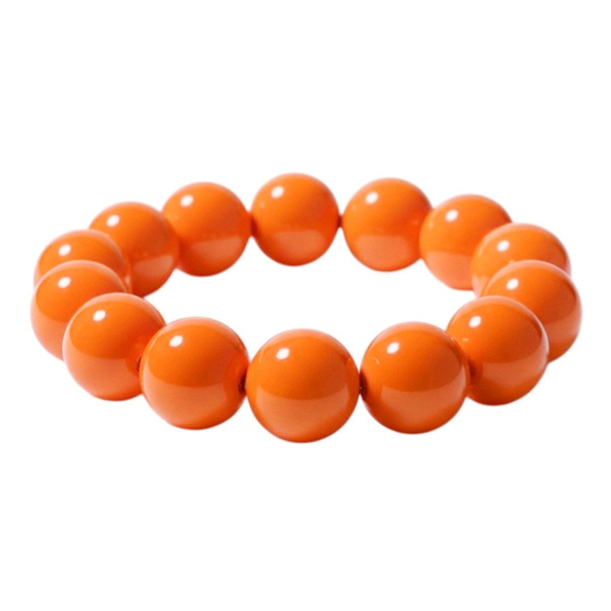 KARMA Perlenarmband Damen XL Acryl bunt 5cm dehnbar (Statementarmband, 1-tlg., Damenarmband Sommerschmuck), Armband Geschenk für sie