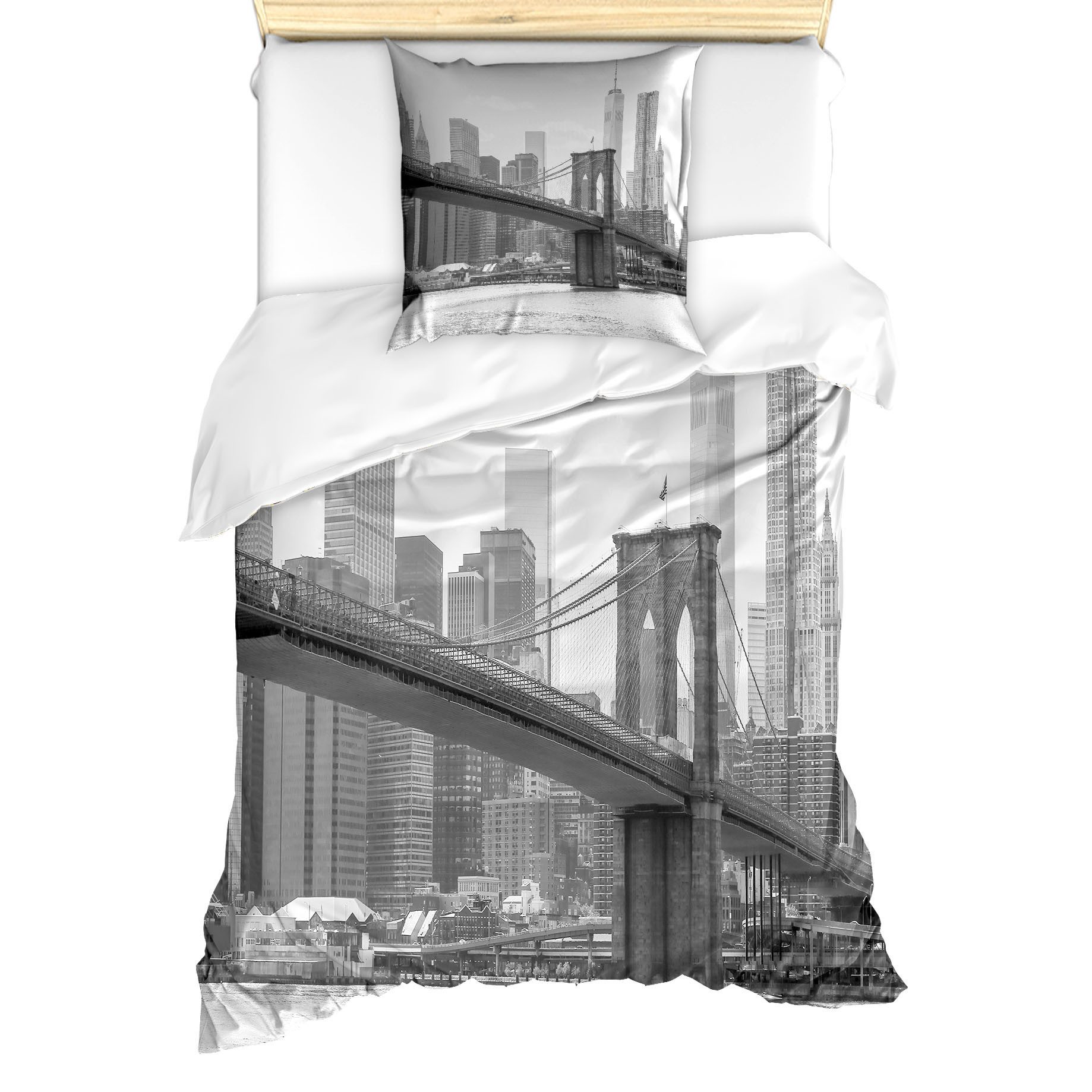 Abakuhaus Bettwäsche Milbensicher Allergiker geeignet mit Kissenbezug, Micr günstig online kaufen